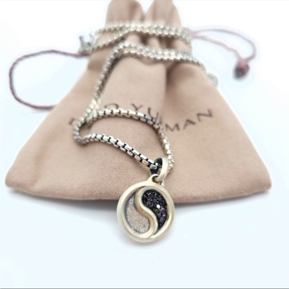 David Yurman Ying Yang Necklace